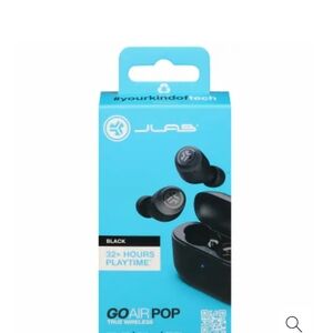 JLab GO Air Pop True Wireless Earbuds - Teal